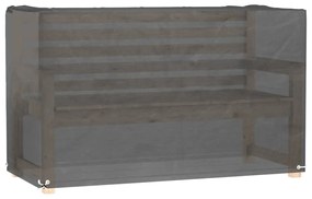 vidaXL Κάλυμμα Επίπλων Κήπου Ορθογώνιο με 8 Κρίκους 125x55x75 εκ.