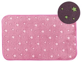Φωσφοριζέ Πατάκι (50x80) L-C Fluo Night Fuchsia 1611416