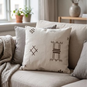 Μαξιλάρι διακοσμητικό H&amp;amp;s Collection - 56x56cm - Off White