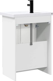 vidaXL Σετ Επίπλων Μπάνιου Λευκό 78,5 x 37,5 x 81 εκ