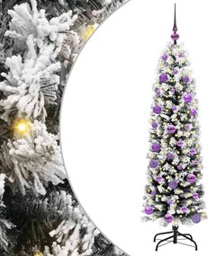 vidaXL Τεχνητό Χριστουγεννιάτικο Δέντρο με 150 LED Πράσινο 150 cm