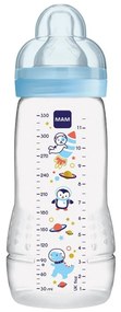 Μπιμπερό Easy Active Space Adventure 361SB 330ml 4+ Μηνών Arctic Blue Mam 330ml Silicon,Plastic