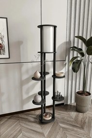 Επιδαπέδιο Φωτιστικό με 6 Ράφια 50x50x140 cm