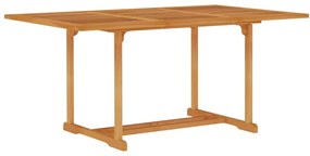 ΤΡΑΠΕΖΙ ΚΗΠΟΥ 150 X 90 X 75 ΕΚ. ΑΠΟ ΜΑΣΙΦ ΞΥΛΟ TEAK 315103