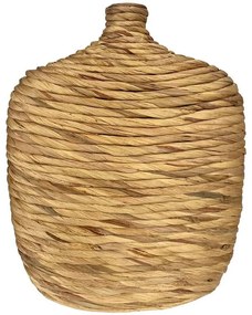 Βάζο Ios 028784 35x35x43cm Natural Bamboo,Ψάθα