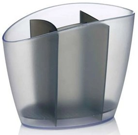 Βάση Στεγνώματος Μαχαιροπίρουνων Cleankit 900640 15x19cm Clear-Grey Tescoma Plastic