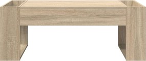 vidaXL Τραπεζάκι σαλονιού Δρύς Sonoma 110 x 50 x 41 εκ