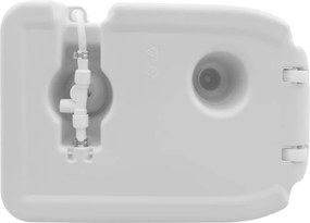 vidaXL Βάση νιπτήρα κάμπινγκ Γκρι 50,5 x 33 x 103 εκ