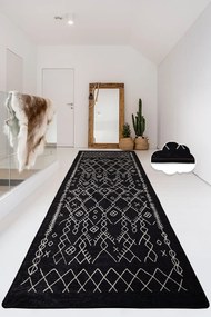 Χαλί Chart 286CHL6587 Black-White Conceptum Hypnose 80X150cm
