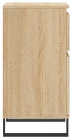 vidaXL Συρταριέρα Sonoma Δρυς 40 x 35 x 70 εκ. από Επεξεργασμένο Ξύλο