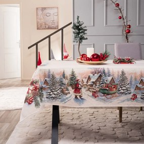 Χριστουγεννιάτικο Τραπεζομάντηλο Minden της Teoran Διάσταση: Τραπεζομάντηλο Minden - 140x220cm