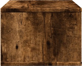 vidaXL Βάση Εκτυπωτή Καπνιστή Δρυς 40x32x22,5 εκ. Επεξεργασμένο Ξύλο