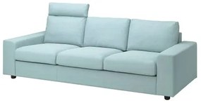 VIMLE τριθέσιος καναπές με κεφαλάρι με πλατιά μπράτσα 094.014.61
