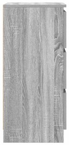 Ντουλάπι Γκρι Sonoma 37,5x35x76 εκ. Ξύλινο μηχανουργικό ξύλο 861729