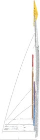 vidaXL Σκηνή Γέννησης LED Θερμό λευκό 149 x 32 x 127,5 εκ Πολυεστέρας
