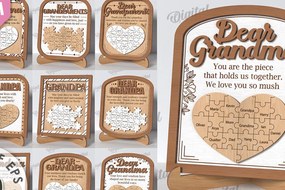 Intra απο ξύλο plywood Χρώμα wenge 3mm-4mm πάχος - Πακέτο λέιζερ γιαγιάδες και παππούδες Δίασταση 20x25 cm INTRAFABR-123666188