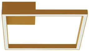 Φωτιστικό Οροφής - Πλαφονιέρα 2031 Led 3000K 12W Gold Matt Aluminum,Acrylic