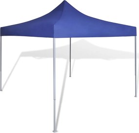vidaXL Τέντα Πτυσσόμενη Μπλε 3 x 3 μ.