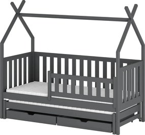 TYTUS 90x190 graphite teepee bunk bed Lano Furniture