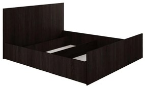 Κρεβάτι Adler HM2432.02 170x205x95cm Για Στρώμα 160x202cm Wenge Double