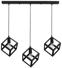 Φωτιστικό Οροφής Kyvos 3/L Raga Black 34-0055 Heronia Metal
