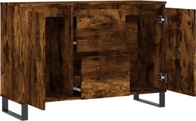 vidaXL Ντουλάπι Καπνιστή Δρυς 101,5x35x70 εκ. από Επεξεργασμένο Ξύλο