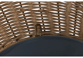 Τοίχο καθρέφτη Home ESPRIT Bali 102 X 13,5 X 102 cm