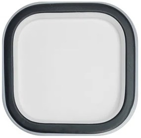 POWERTECH LED φωτιστικό οροφής HLL-0083, 28W, 4000K, 21x21cm, μαύρο