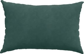 vidaXL Μαξιλάρι Καναπέ 2 pcs Σκούρο πράσινο 60 x 40 cm