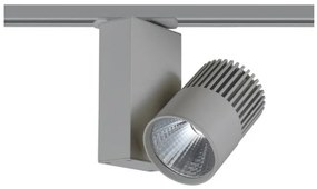 Σποτ Ράγας LED 15W Μονοφασικό Γκρι 4000Κ 1150Lm H20cm BIENAL1540G2 ACA BIENAL1540G2 Γκρι