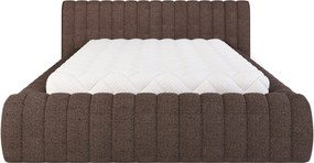 Επενδυμένο κρεβάτι Carlito-Kafe-160 x 200
