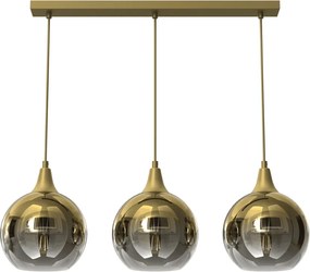 Κρεμαστό Φωτιστικό Monte 3xE27 Χρυσό