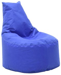 Πουφ πολυθρόνα Norm pakoworld υφασμάτινο αδιάβροχο μπλε