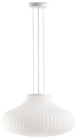 Φωτιστικό Οροφής Isabelle 500 28302 50x28,9cm 1xE27 15W White Faro Barcelona