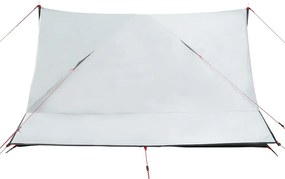 vidaXL Σκηνή Κάμπινγκ 2 Ατόμων Διάβροχη Λευκή Ύφασμα Συσκότισης