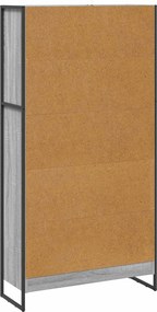 vidaXL Βιβλιοθήκη 80 x 30 x 155 εκ Γκρι Sonoma