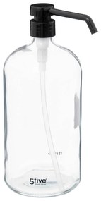 Δοχείο Κρεμοσάπουνου 1lt (Φ9.5x24) F-V Transparent 174797A