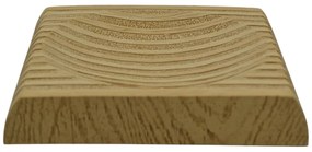 Σαπουνοθήκη Εφέ Ξύλου Φυσικό Polyester 12.9x8.7x2.4cm ANKOR