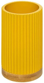 Ποτήρι Μπάνιου Natureo 07.174541C Yellow Ceramic