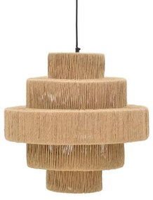 Φωτιστικό οροφής Spelo Inart καφέ press papier-μέταλλο Φ51x148εκ 51x51x148 εκ.