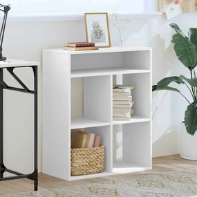 VidaXL Βιβλιοθήκη Λευκή 66x31x80 εκ. από Επεξεργασμένο Ξύλο