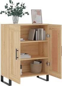 vidaXL Ντουλάπι Sonoma Δρυς 69,5 x 34 x 90 εκ. από Επεξεργασμένο Ξύλο