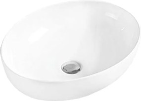 Mexen Jowita επιτραπέζιος νιπτήρας 52 x 39 cm, λευκός - 21355200