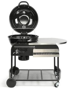 Ψησταριά BBQ κάρβουνου Livoo DOC272 με ρόδες, ράφι αποθήκευσης και επιφάνεια ψησίματος Ø 54