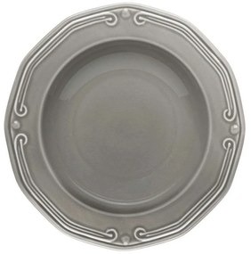 Πιάτο Βαθύ Athénée 07-13677 Φ23cm Grey Estia Porcelain