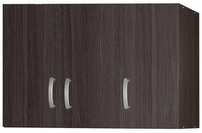 Πατάρι ντουλάπας Zelia τρίφυλλο wenge eo 90x42x60εκ 90x42x60 εκ.