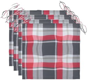 vidaXL Καρέκλες Τραπεζαρίας Εξ. Χώρου 3 τεμ. Ξύλο Ακακίας με Μαξιλάρια