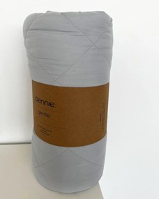 Microsilk Καπιτονέ Μονόχρωμο Κουβερλί Gentle Μονή (160x240cm) Γκρι