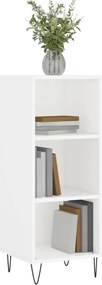 vidaXL Ντουλάπι Λευκό 34,5x32,5x90 εκ. Επεξεργασμένο Ξύλο