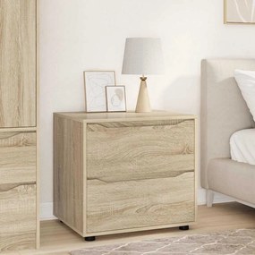 vidaXL Ντουλάπι αποθήκευσης Δρύς Sonoma 60 x 48 x 57 εκ